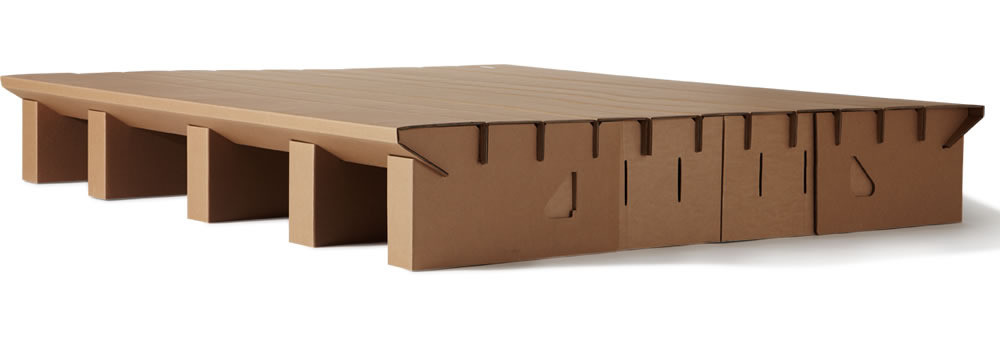 Paperpedic Bed - Cama de cartón